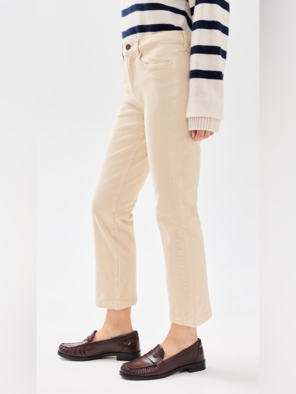 NWT Faherty Soft Stretch Corduroy Flare Velvet Pants Jeans Sz 31 - Picture 5 of 14